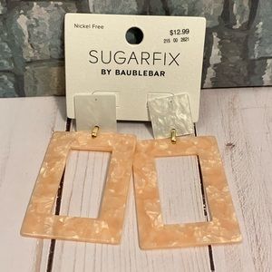 ☘️ SUGARFIX by BAUBLEBAR Earring Pink rectangles